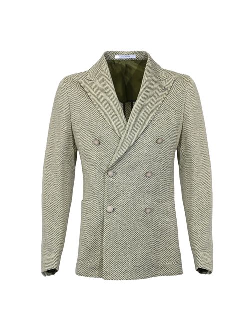 Giacca doppiopetto Montecarlo Jersey in misto lino e cotone Tagliatore | 1SMJ20K 570059 V1307678